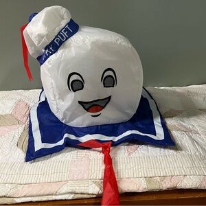 Ghostbusters Stay Puft  Marshmallow Man Mask Costume Head